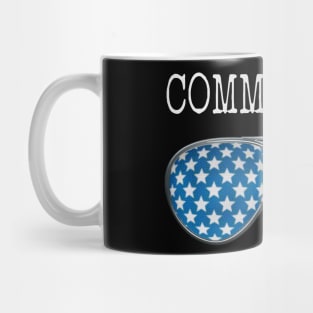 AMERICA PILOT GLASSES COMMODORE Mug